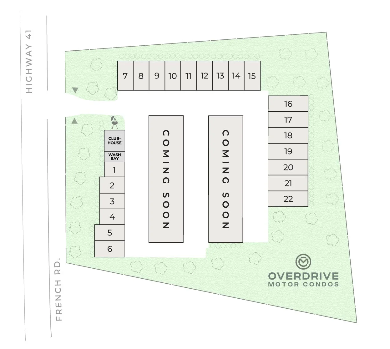 Overdrive Motor Condos Site Plan